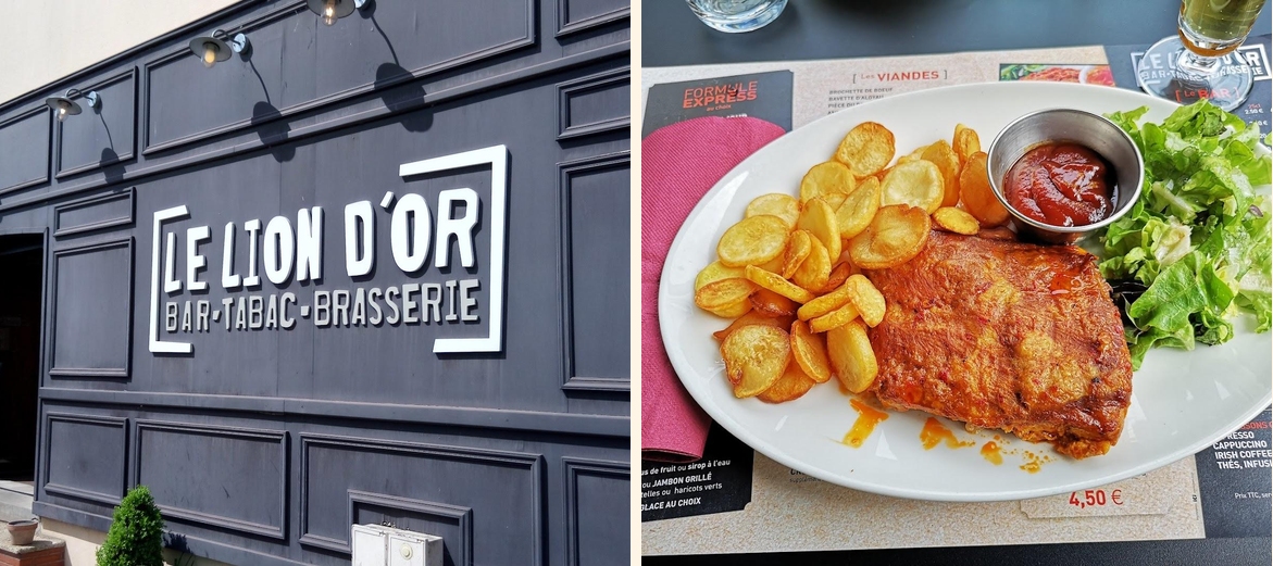 Le Lion d'Or - Menu Image 1